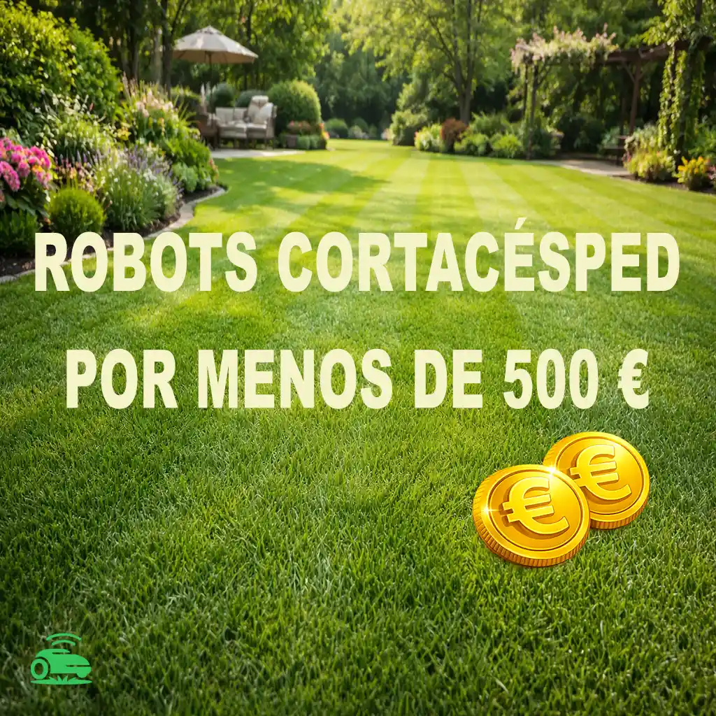 Robots cortacésped por menos de 500 €