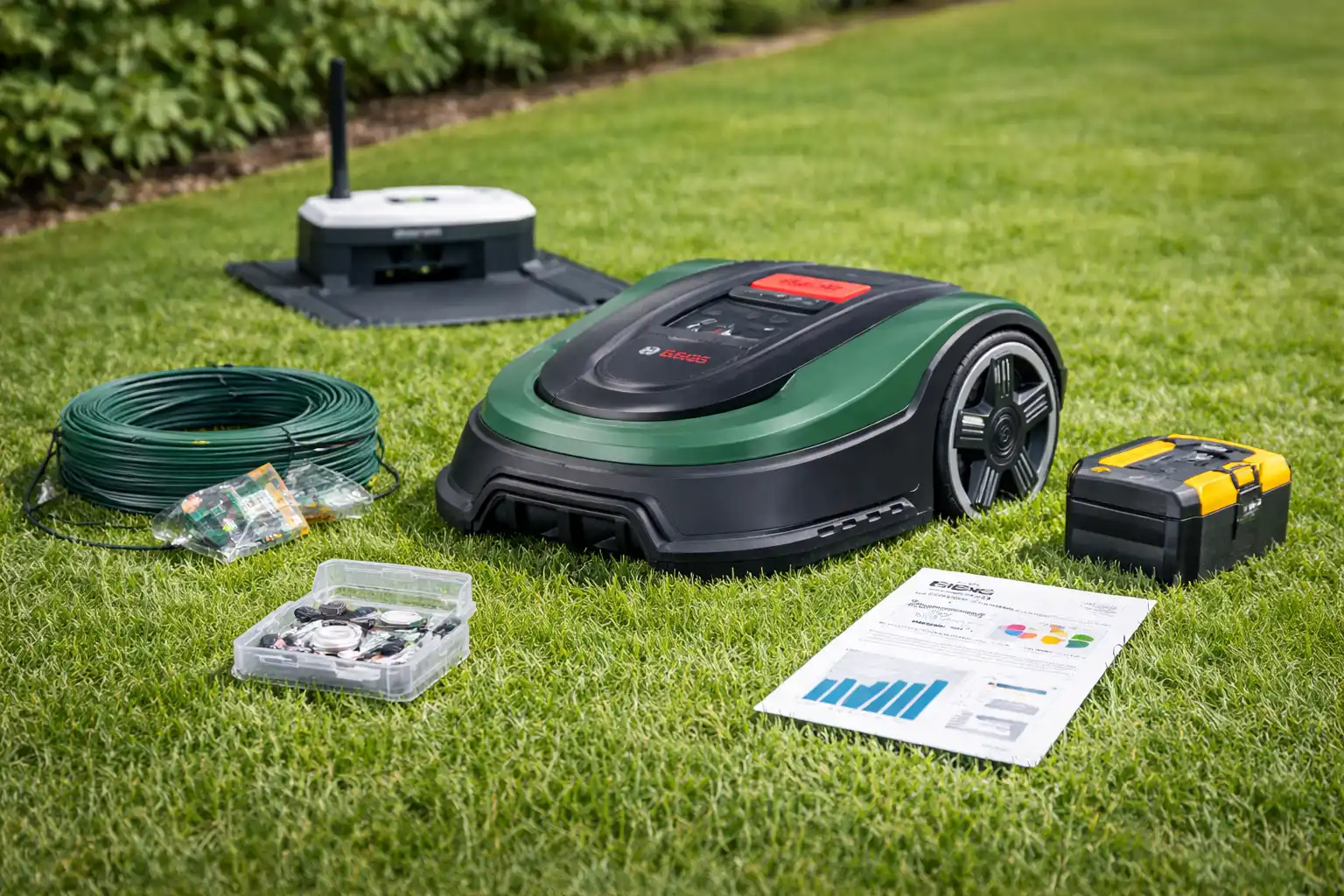 coste anual robot cortacésped