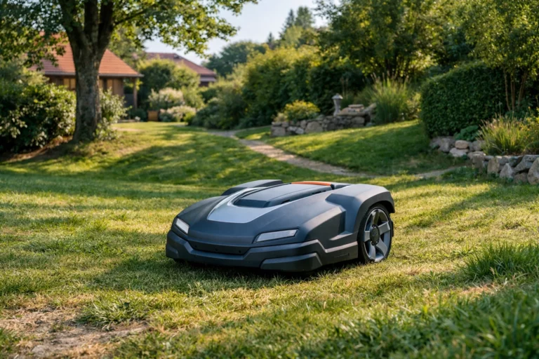 robot cortacésped caro