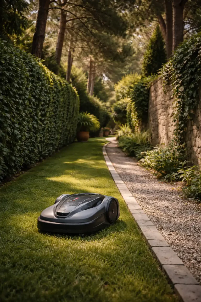 robot cortacésped si no tienes cobertura GPS decente