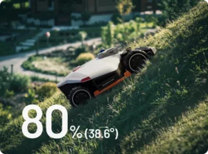 luba 3 AWD subiendo una cuesta del 80 %