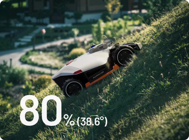 luba 3 AWD subiendo una cuesta del 80 %