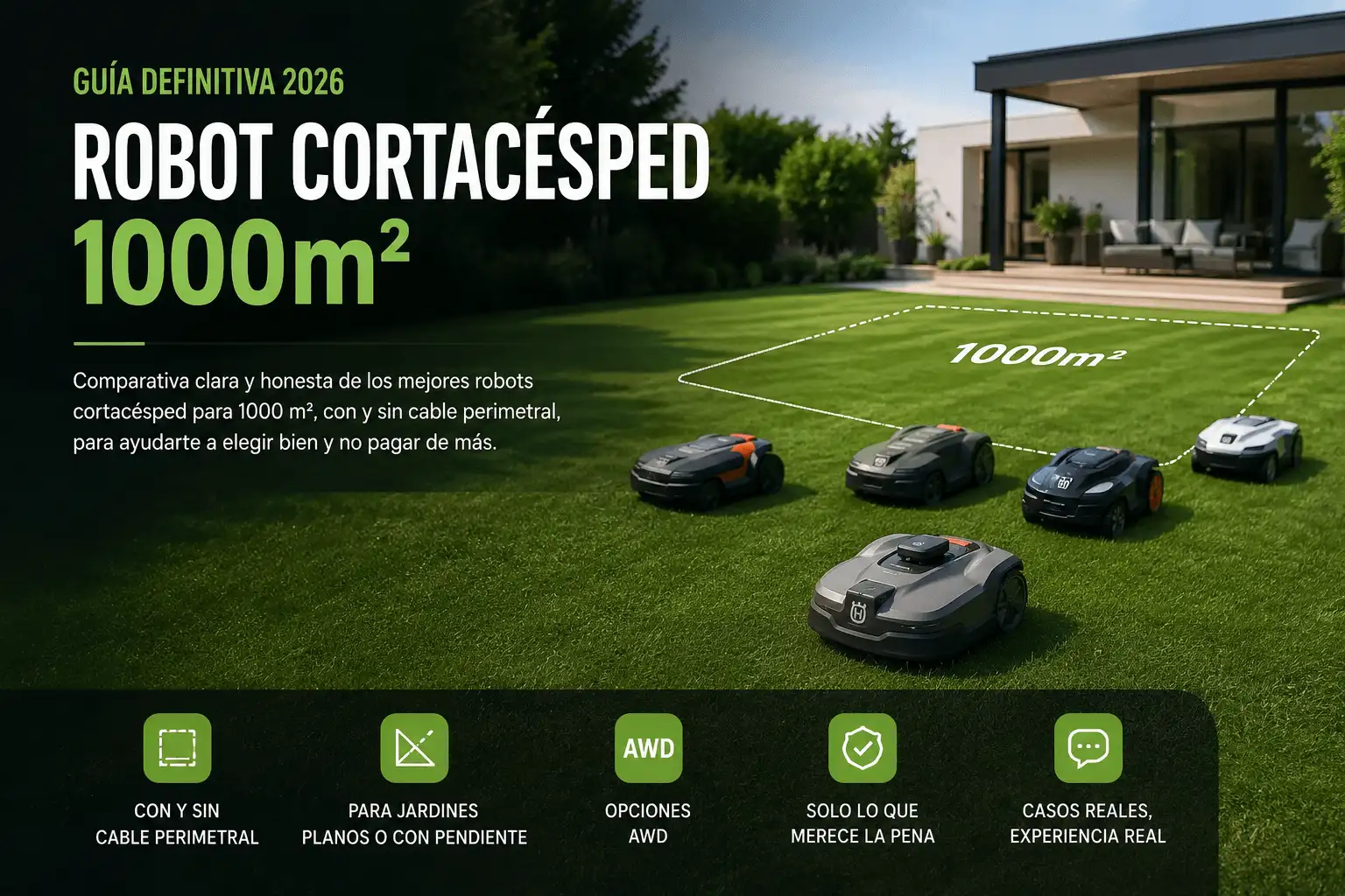 mejor robot cortacésped 1000m2